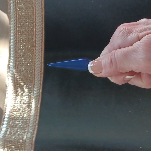 Safety striker bolt keychain COBALT BLUE - Picture 2 of 3